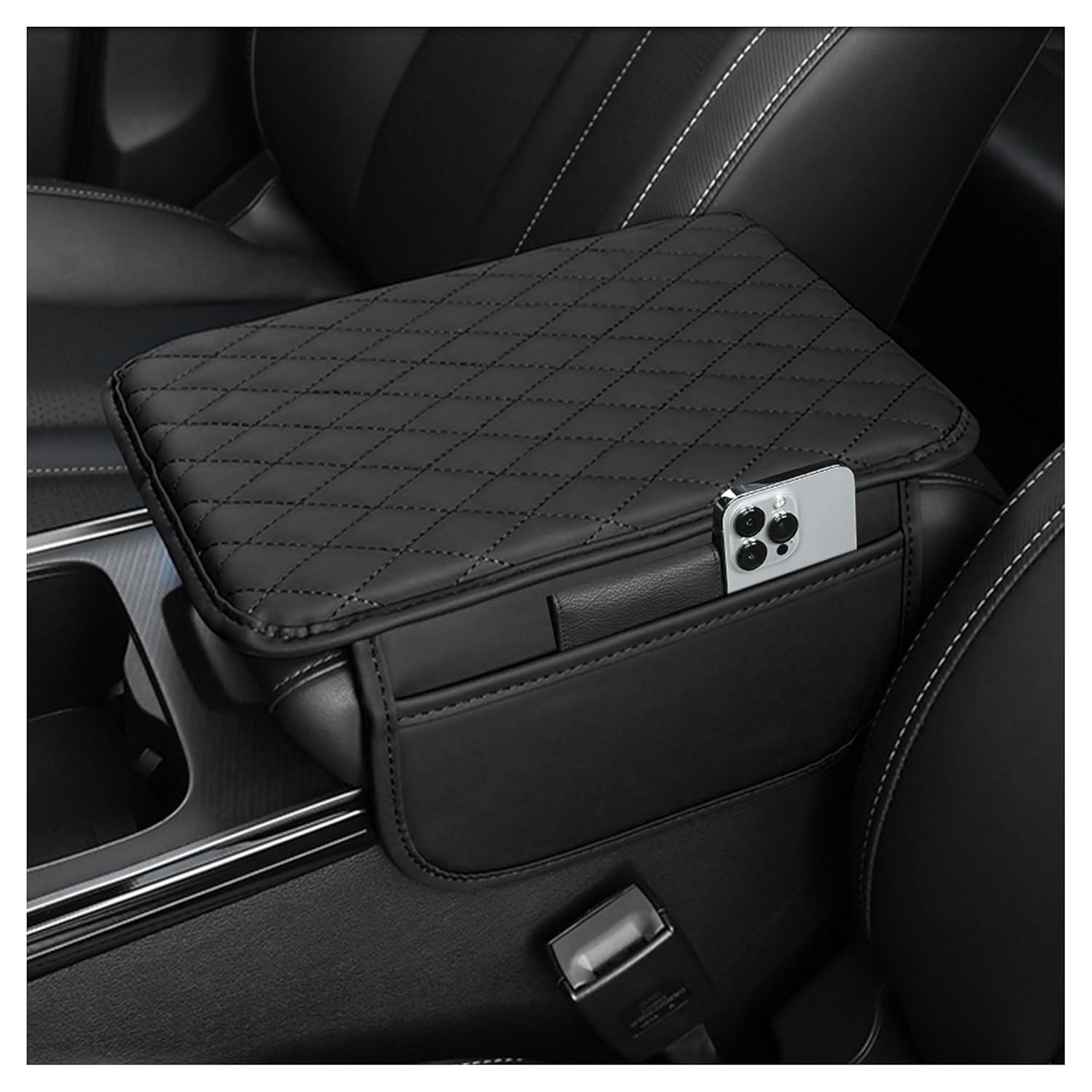 Armrest Cover Pad Fashion PU Leather