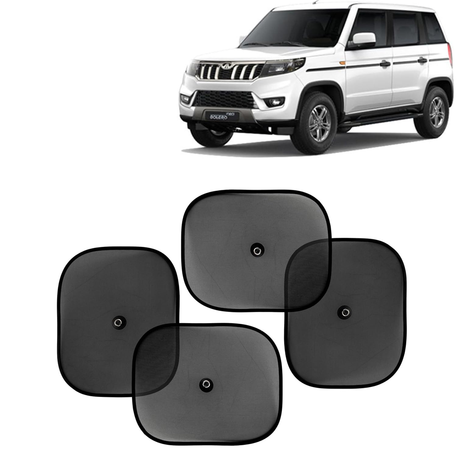 Car Window Curtain Sticky Sun Shades