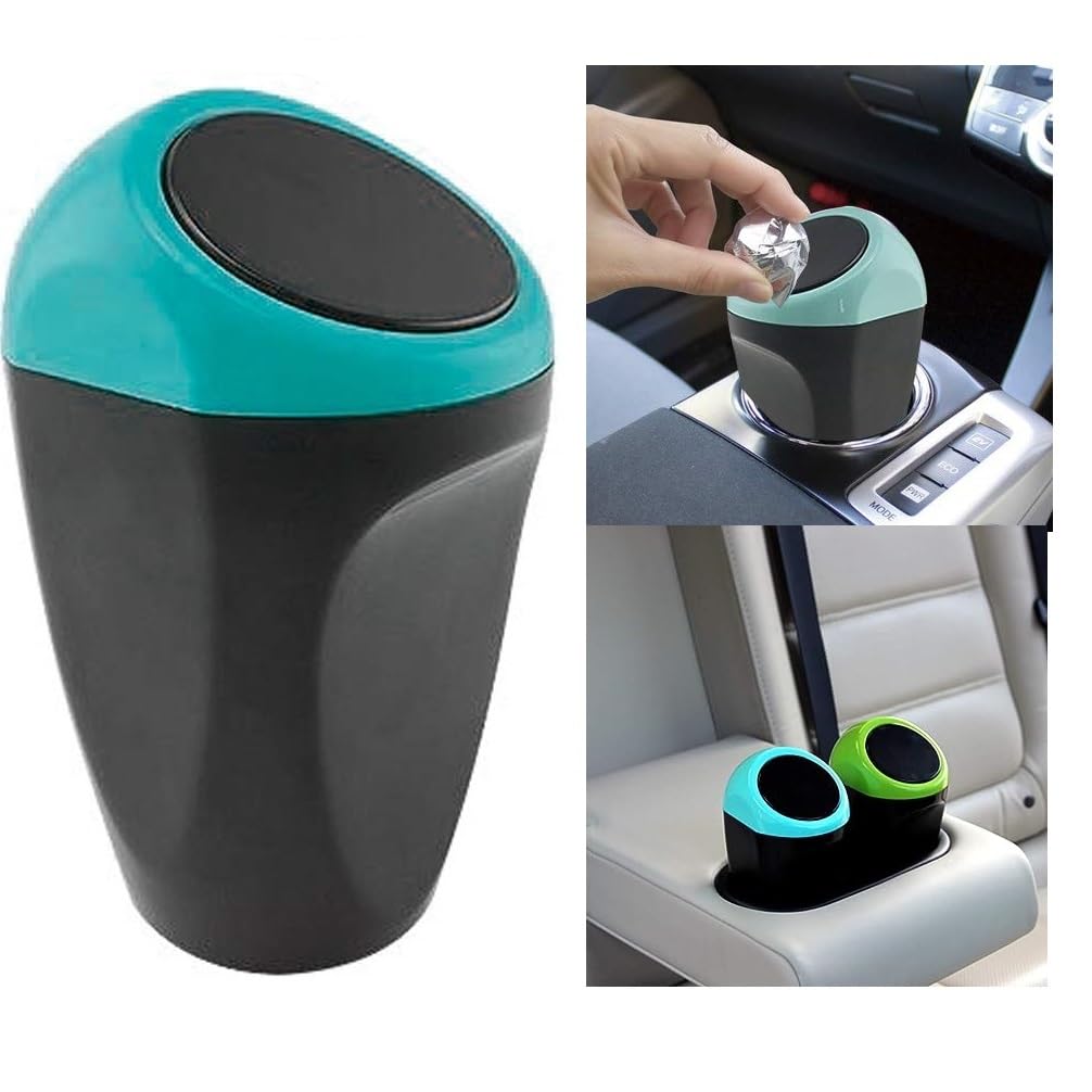  Car Mini Dustbin With Lid Perfect